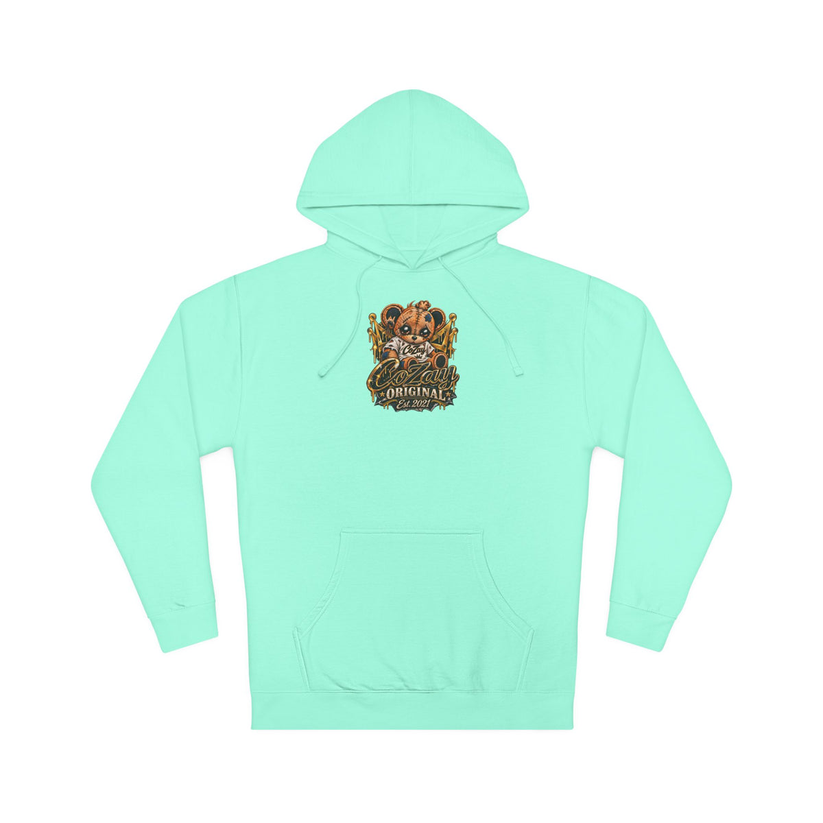 CoZay Original Vintage Teddy Bear Hoodie – Cozay Retro Graphic Sweatshirt