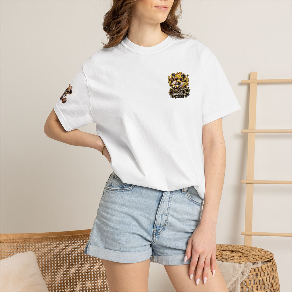 CoZay Orriginal Pocket Bee Graphic T‑Shirt — Honeycomb Pocket Design