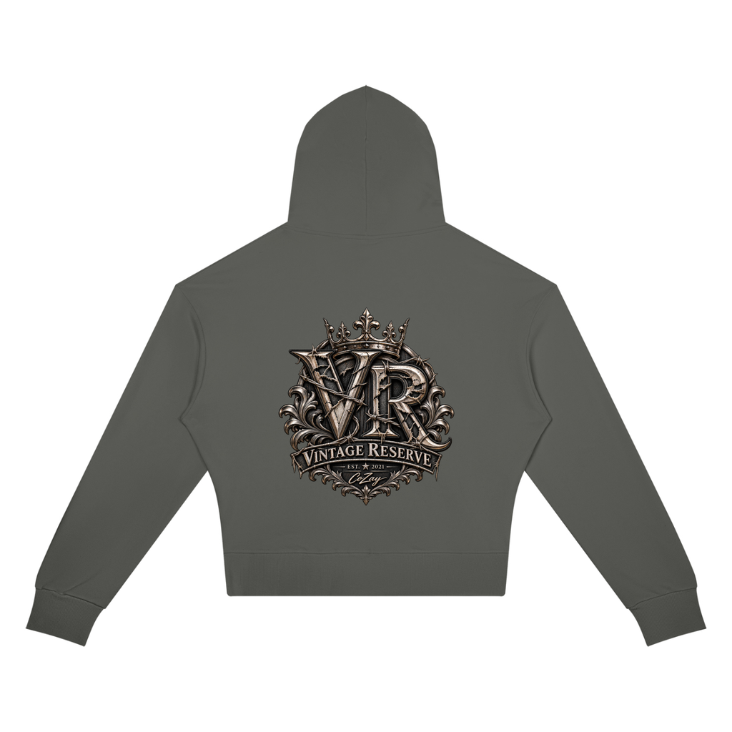 Vintage Reserve by CoZay Women’s Crop Drop Shoulder Hoodie