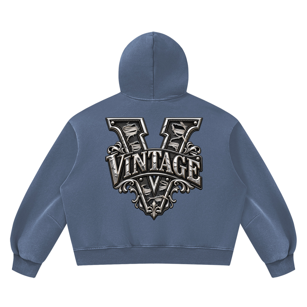 CoZay Original Unisex Vintage Wash Boxy Fleece Hoodie