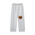 CoZay Original Cartier Bear Contrast-Stitched Fleece Sweatpants