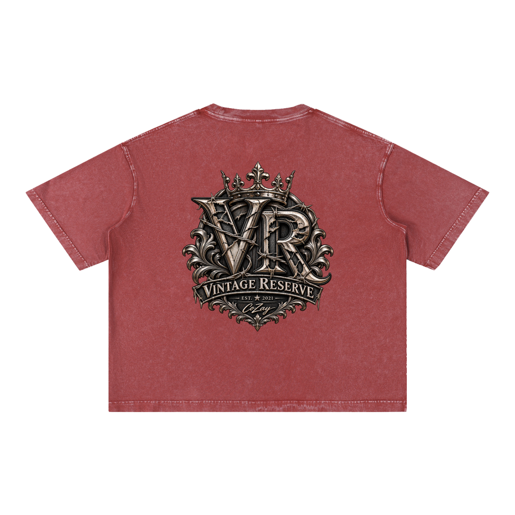CoZay Vintage Reserve Men's Mineral Wash Boxy Cotton T-Shirt