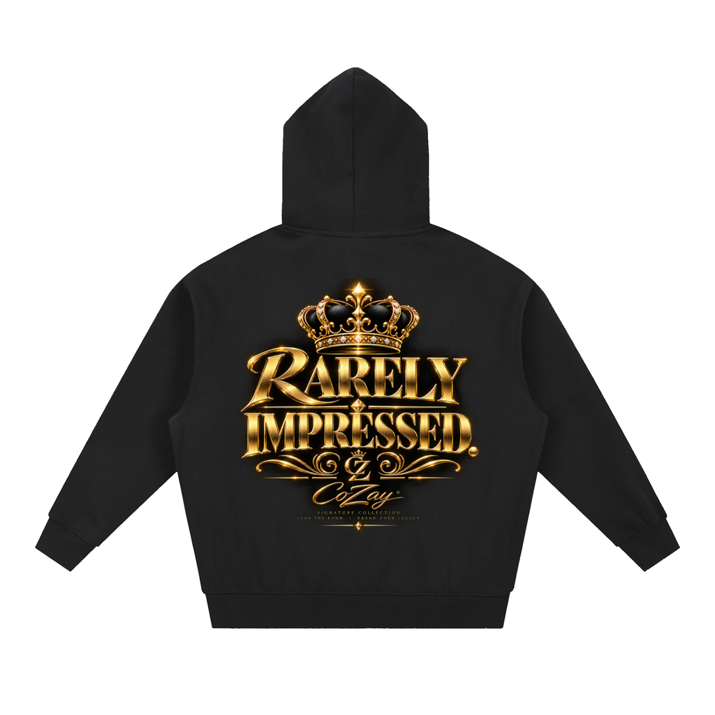 CoZay Signature Essential Oversized Boxy Fit Fleece Hoodie