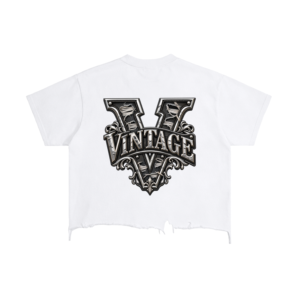 CoZay Original Men's Vintage Wash Boxy Distressed Hem T-Shirt