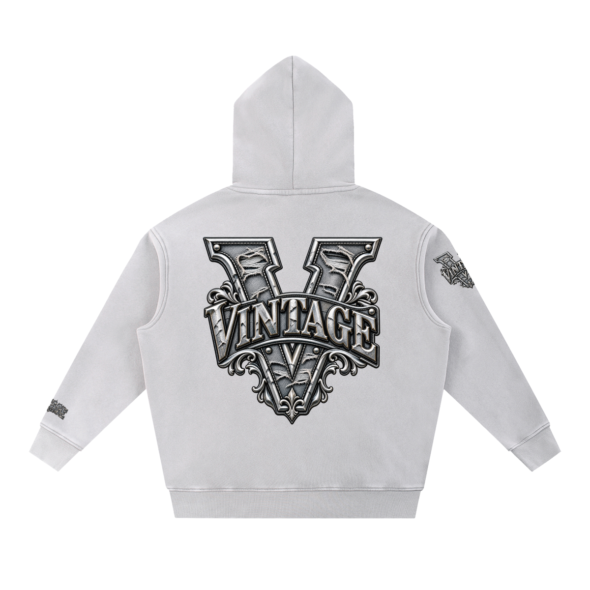 CoZay Original Men's Snow Wash Fleece Oversize Hoodie