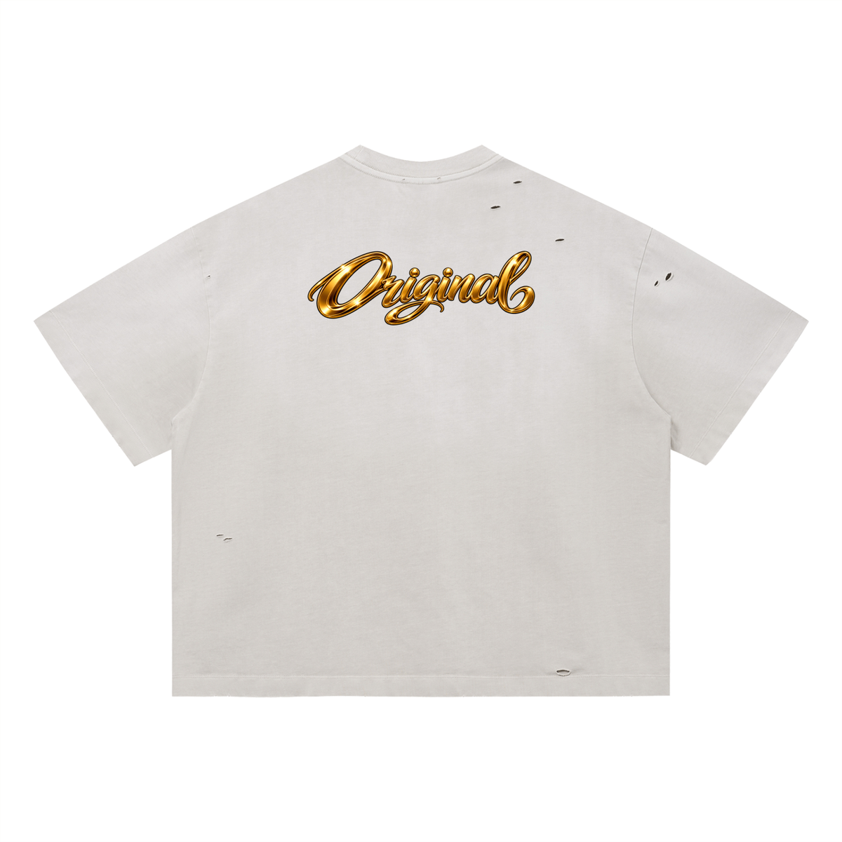 CoZay Original Hoodie Bear Vintage Washed Distressed Boxy Oversized T-Shirt
