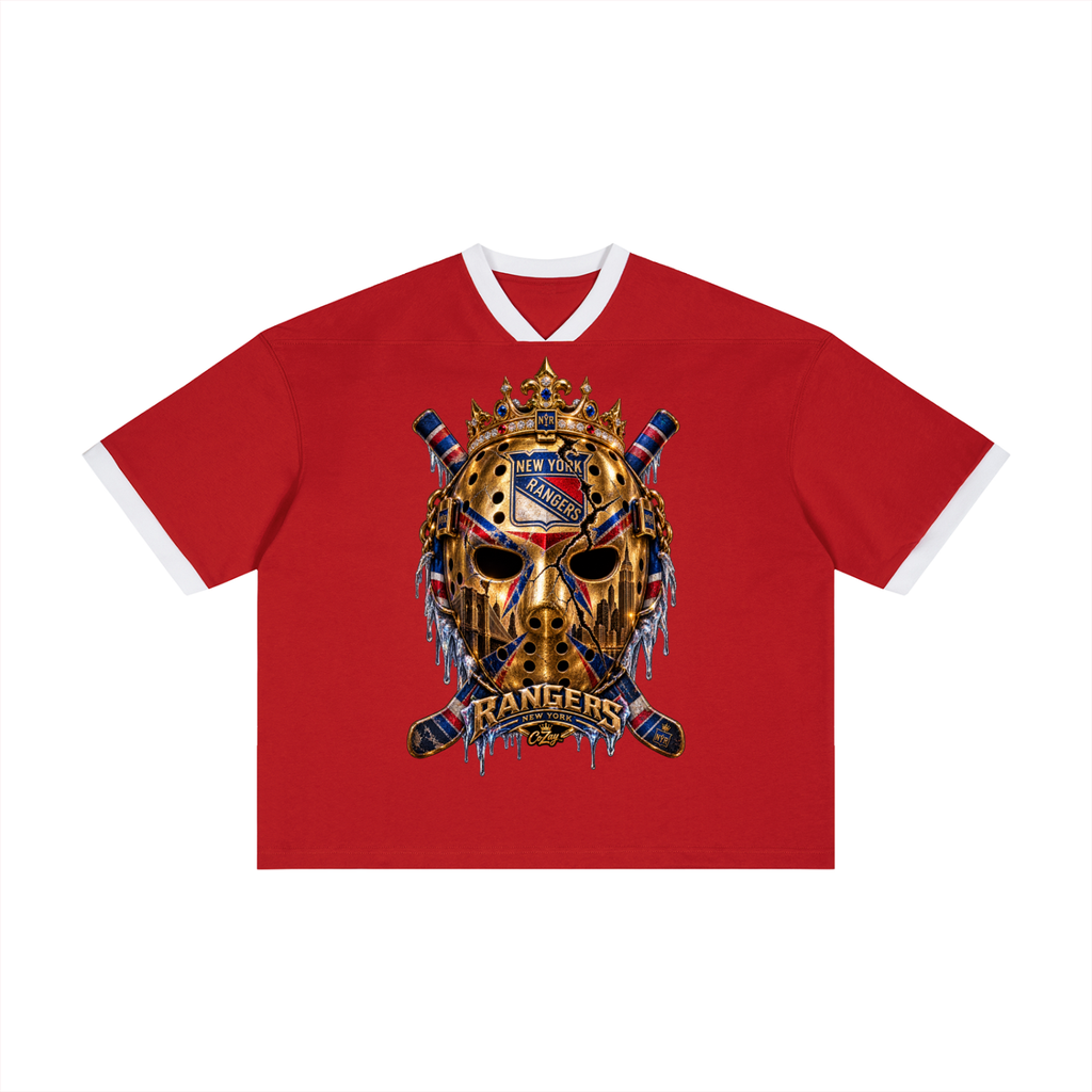 CoZay Crown Cities NY Unisex Color Block Boxy T-Shirt