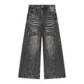 CoZay Vintage Reserve Women’s Vintage Wash Wide Leg Denim Jeans