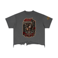 CoZay Legends Ozzie Vintage Wash Boxy Distressed Hem T-Shirt
