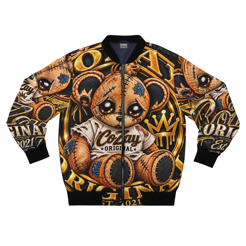 CoZay Original Teddy Graphic Bomber Jacket