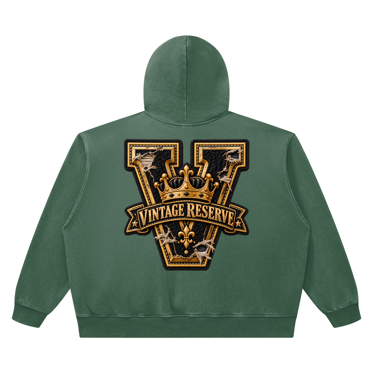 CoZay Vintage Reserve Unisex Heavyweight Vintage Wash Boxy Hoodie