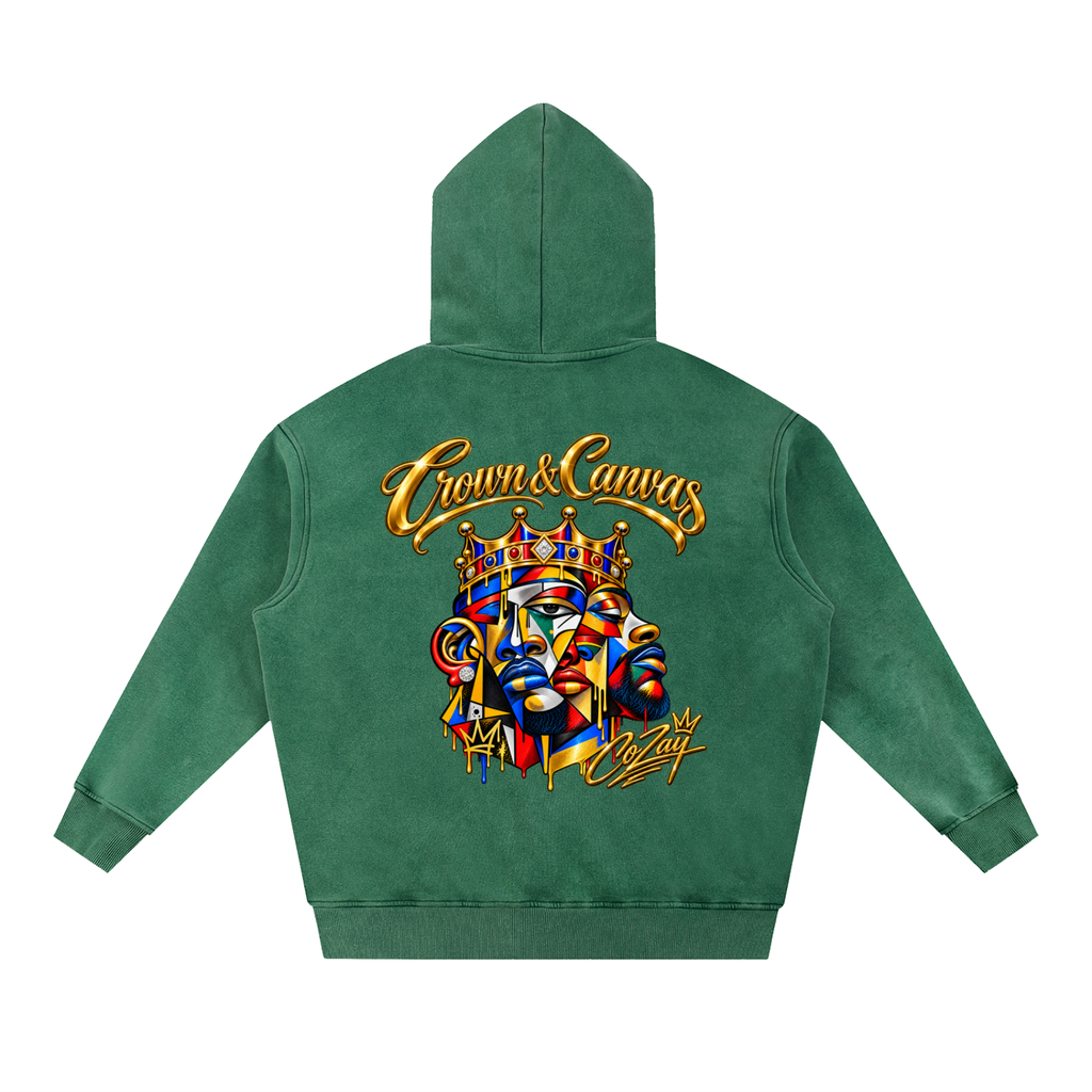 CoZay Original C&C Snow Wash Fleece Oversize Hoodie