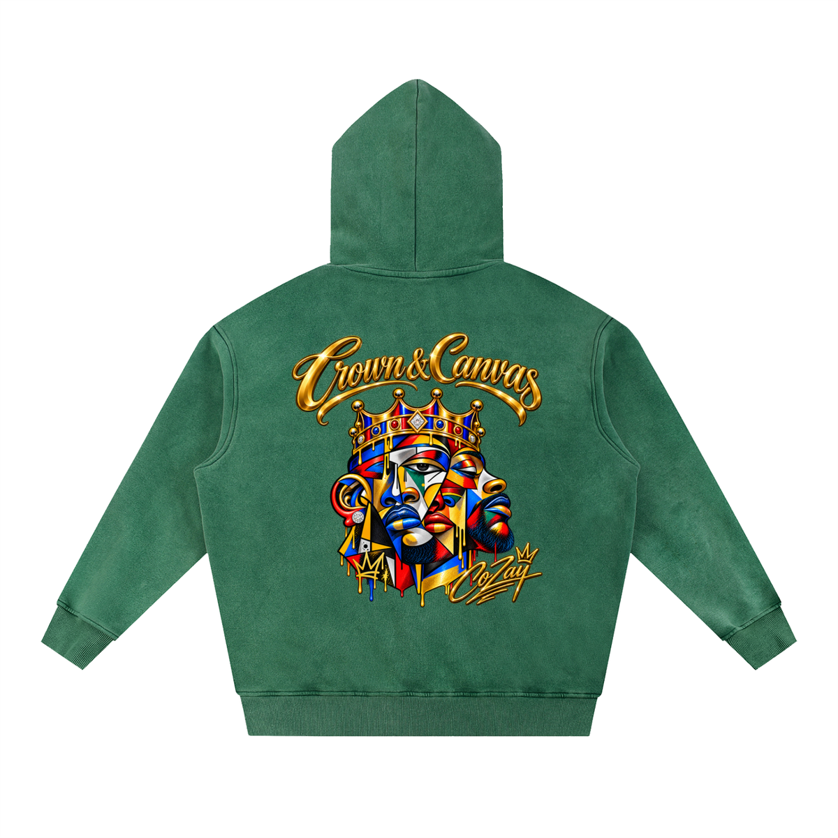 CoZay Original C&C Snow Wash Fleece Oversize Hoodie