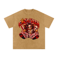 CoZayWeen Purge Snow Washed Oversized Cotton T-Shirt