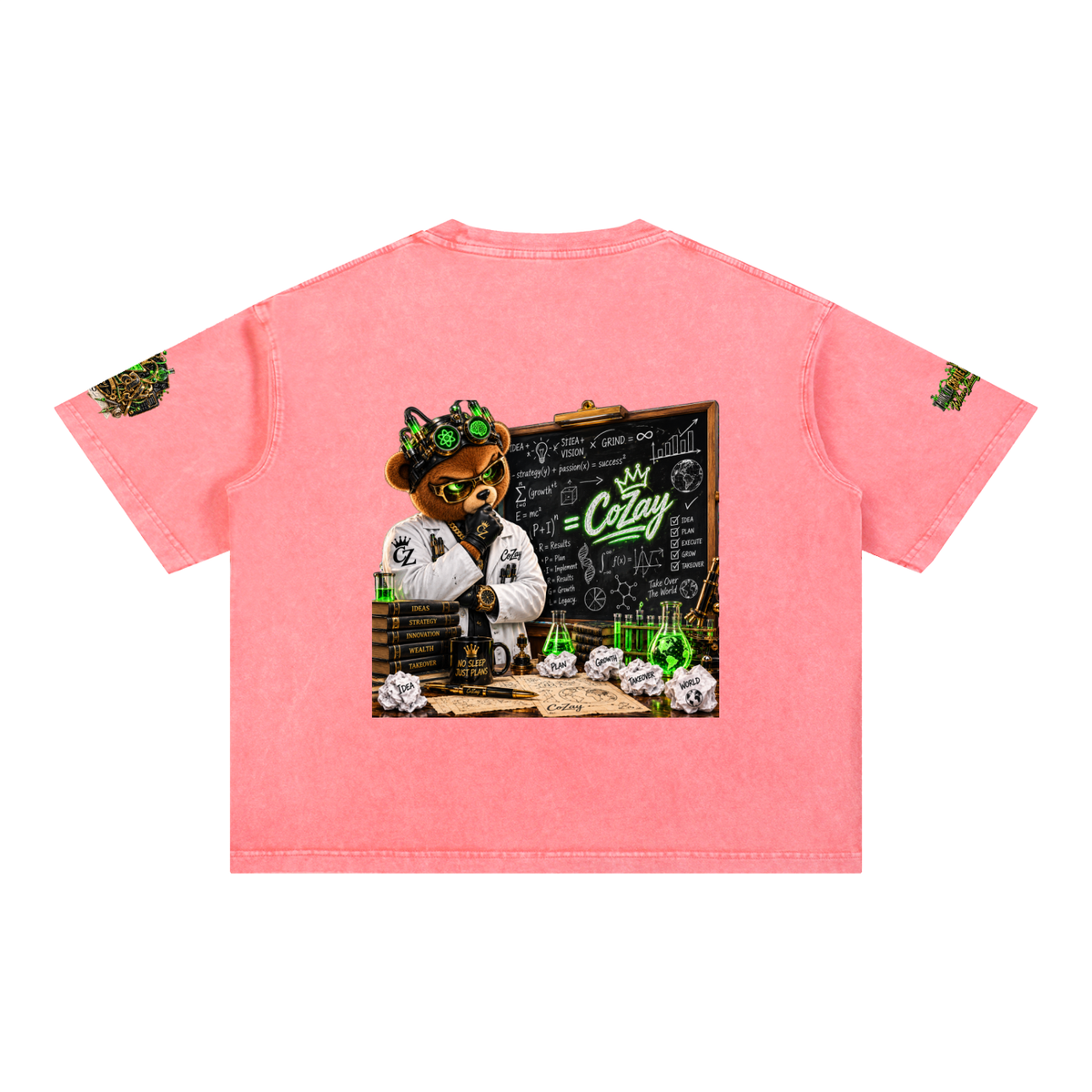 Cozay Signature MS Mineral Wash Boxy Cotton T-Shirt