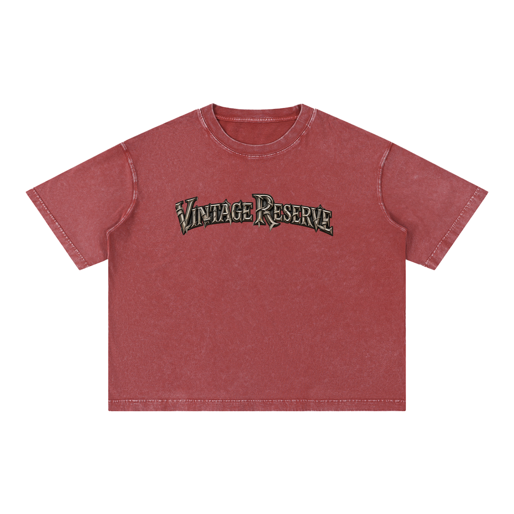 CoZay Vintage Reserve Men's Mineral Wash Boxy Cotton T-Shirt