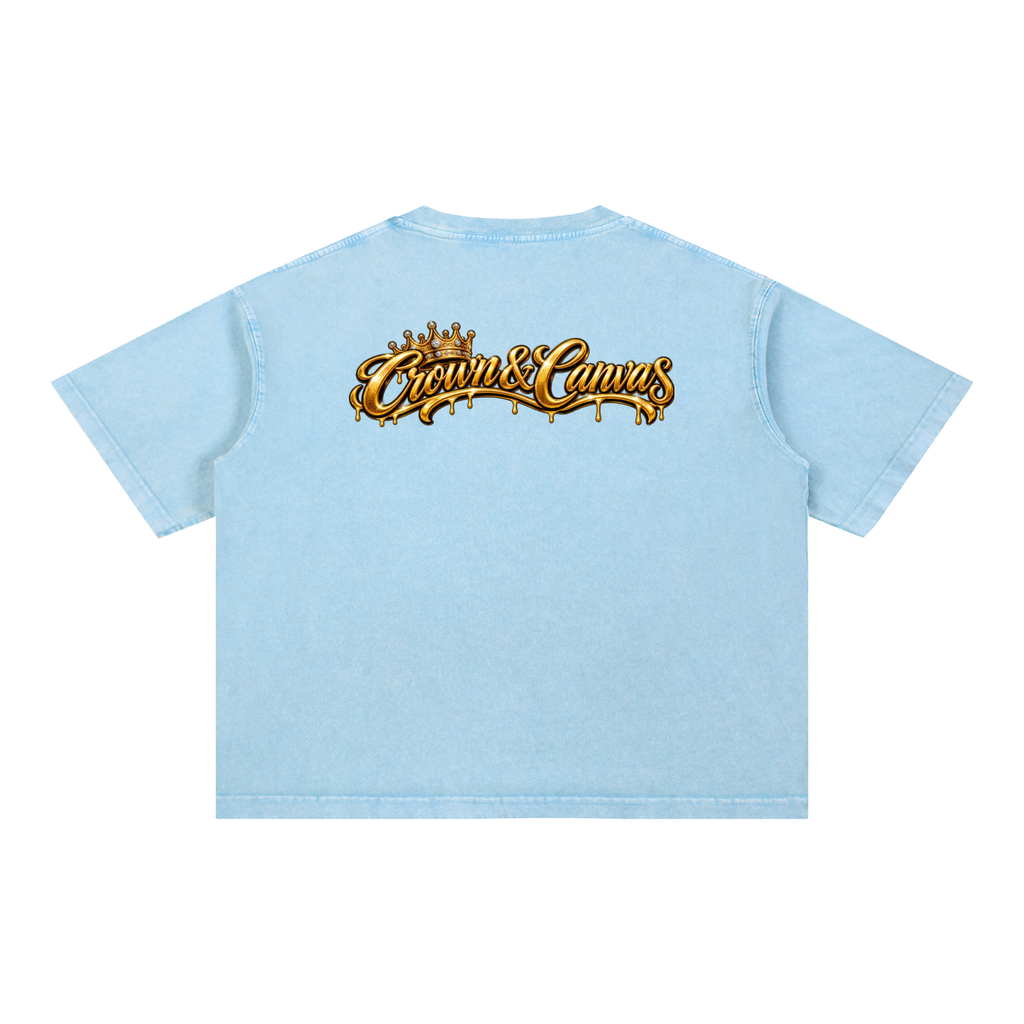 CoZay CC Mineral Wash Boxy Cotton T-Shirt