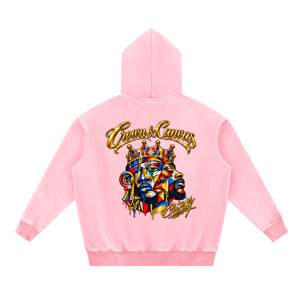 CoZay Original C&C Snow Wash Fleece Oversize Hoodie