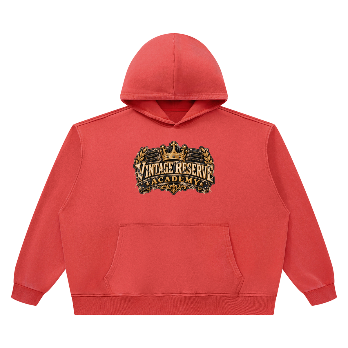 CoZay Vintage Reserve Unisex Heavyweight Vintage Wash Boxy Hoodie