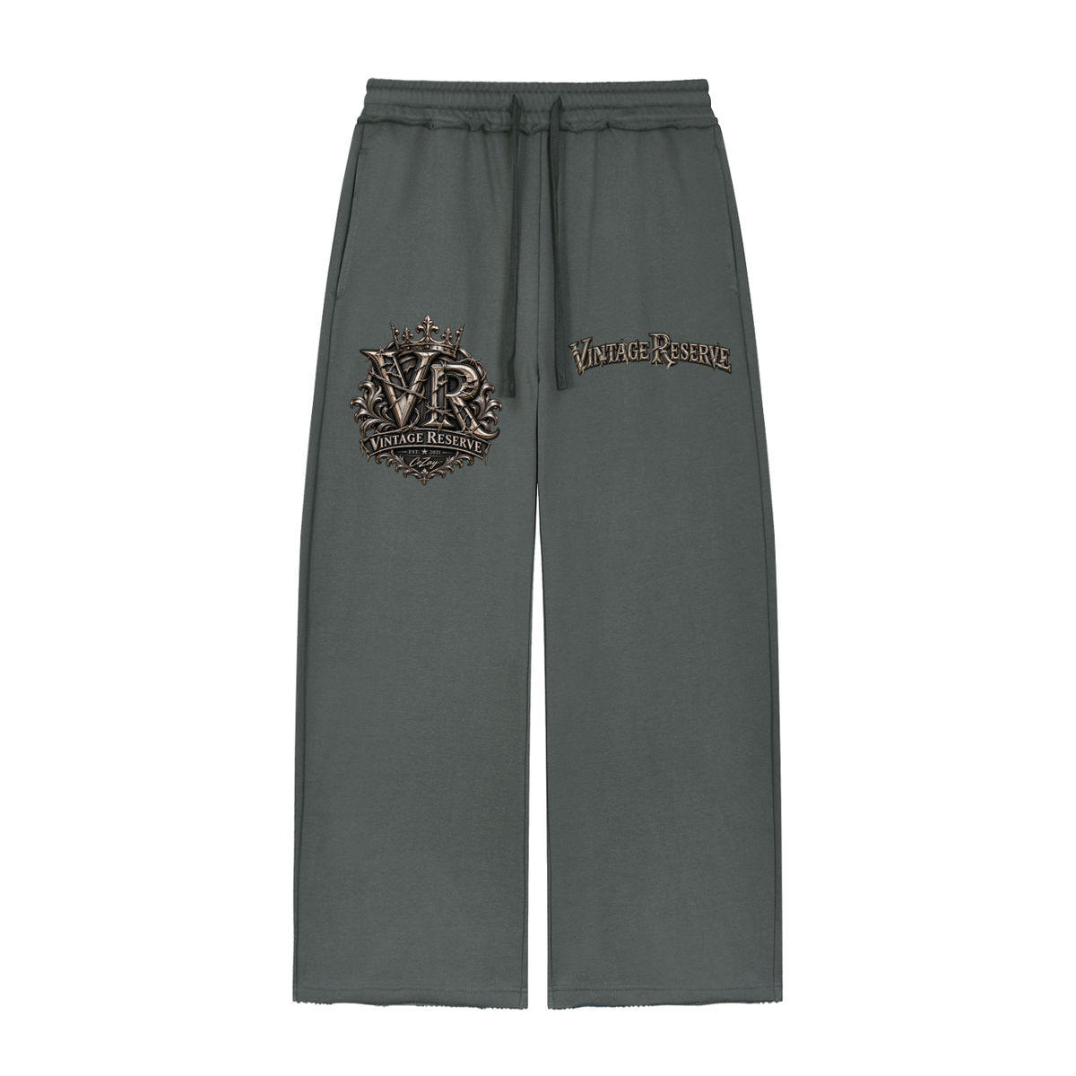 Women’s Wide Leg Raw Edge Sweatpants