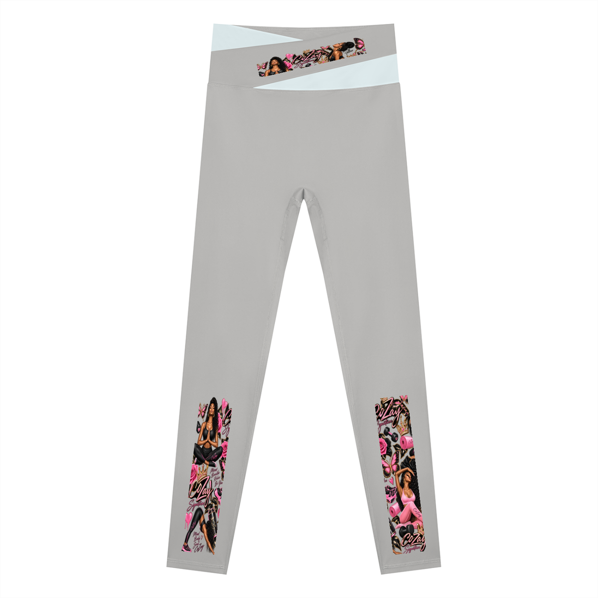 CoZay Signature Women's Color Block Yoga Leggings