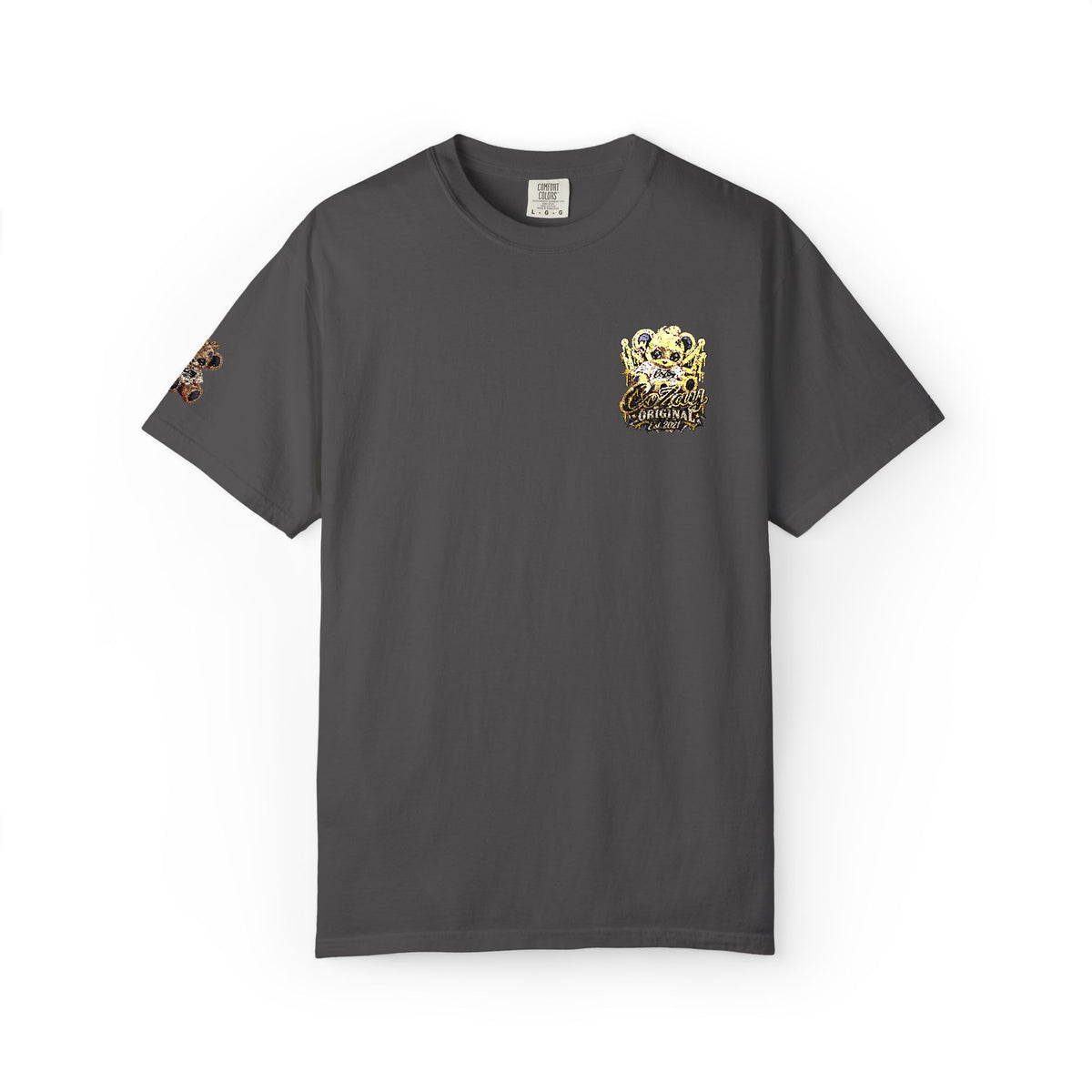 CoZay Orriginal Pocket Bee Graphic T‑Shirt — Honeycomb Pocket Design