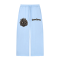 Women’s Wide Leg Raw Edge Sweatpants