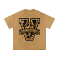 CoZay Vintage Reserve Men's Snow Washed Oversized Cotton T-Shirt