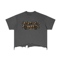 CoZay Original Men's Vintage Wash Boxy Distressed Hem T-Shirt