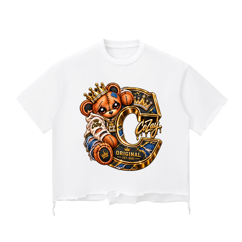 CoZay Original Snow Wash Raw-Hem Boxy T-shirt