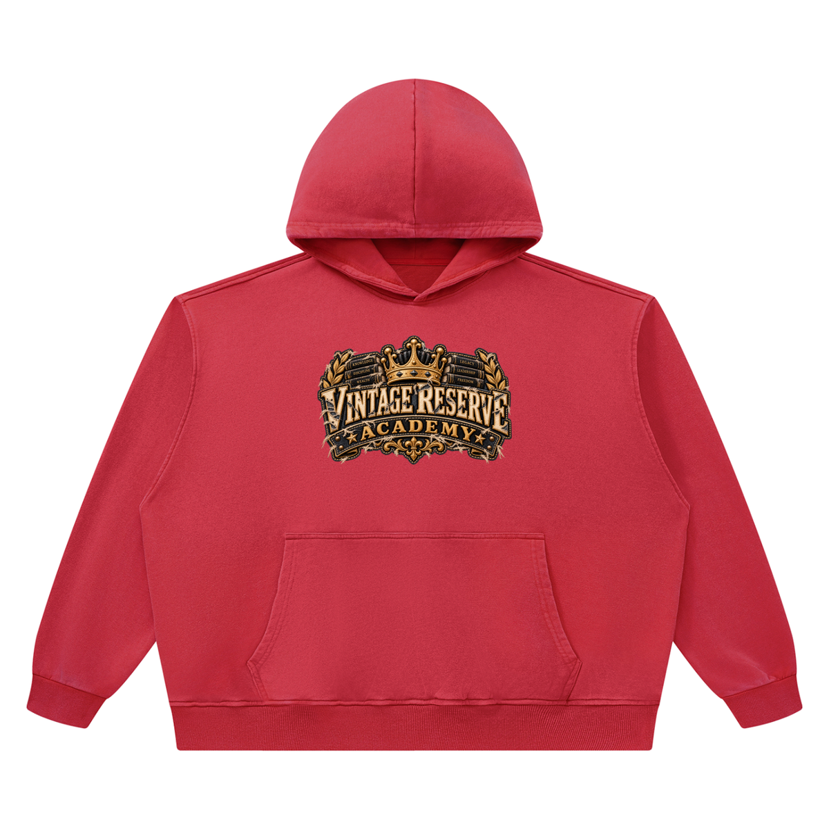 CoZay Vintage Reserve Unisex Heavyweight Vintage Wash Boxy Hoodie