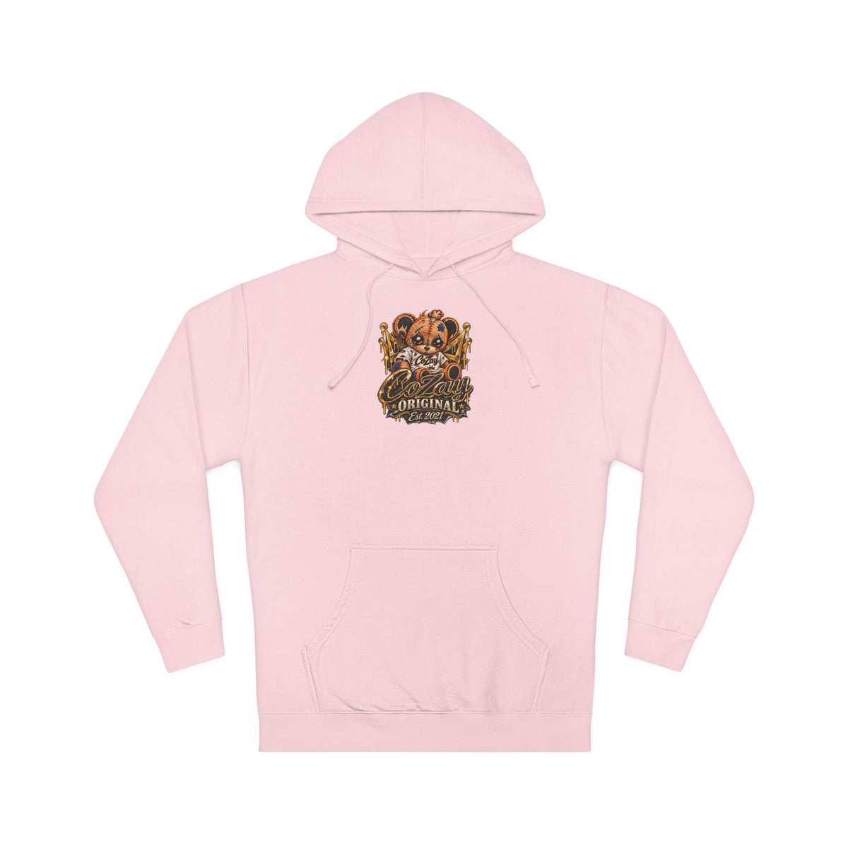 CoZay Original Vintage Teddy Bear Hoodie – Cozay Retro Graphic Sweatshirt