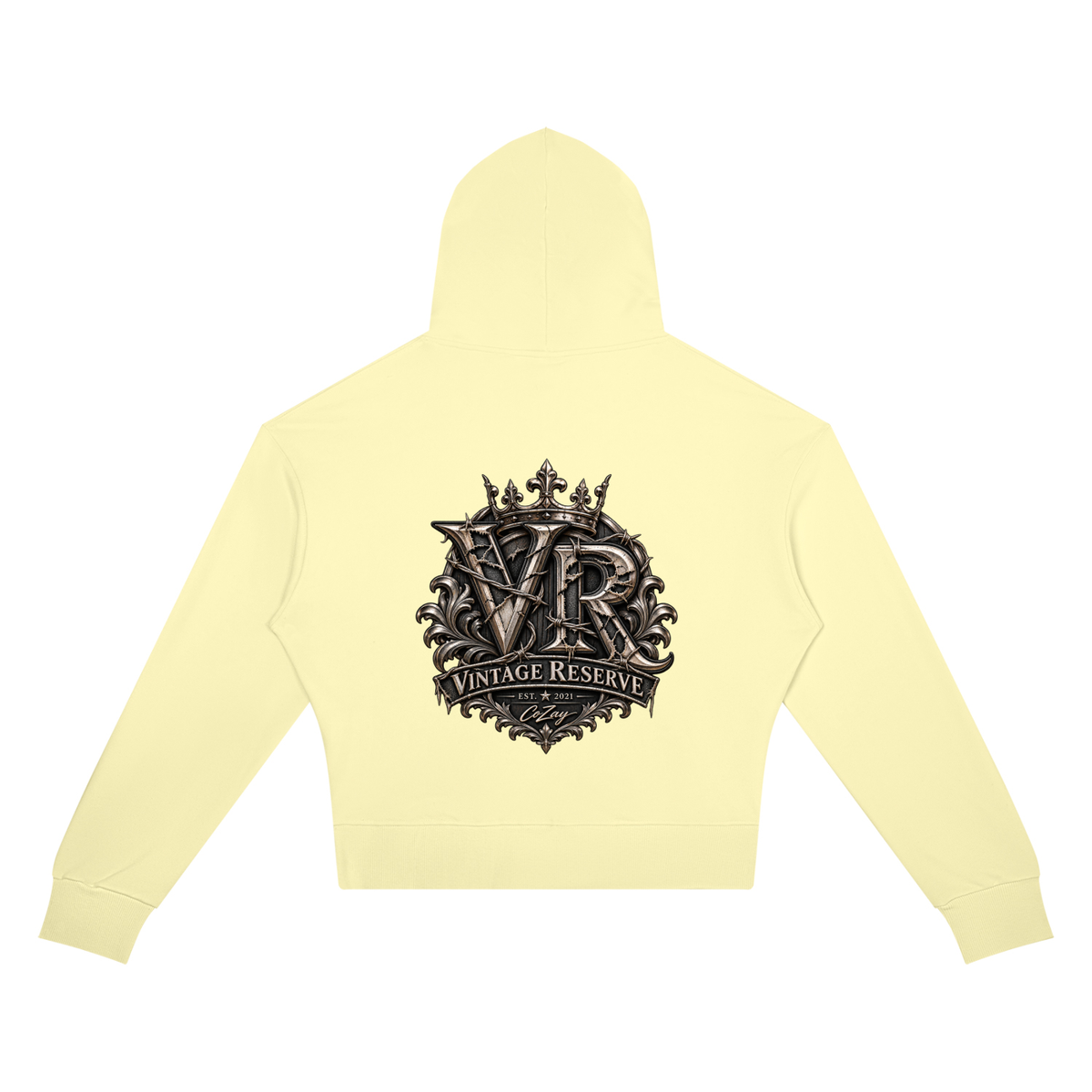 Vintage Reserve by CoZay Women’s Crop Drop Shoulder Hoodie