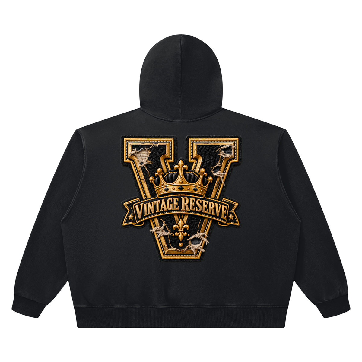 CoZay Vintage Reserve Unisex Heavyweight Vintage Wash Boxy Hoodie
