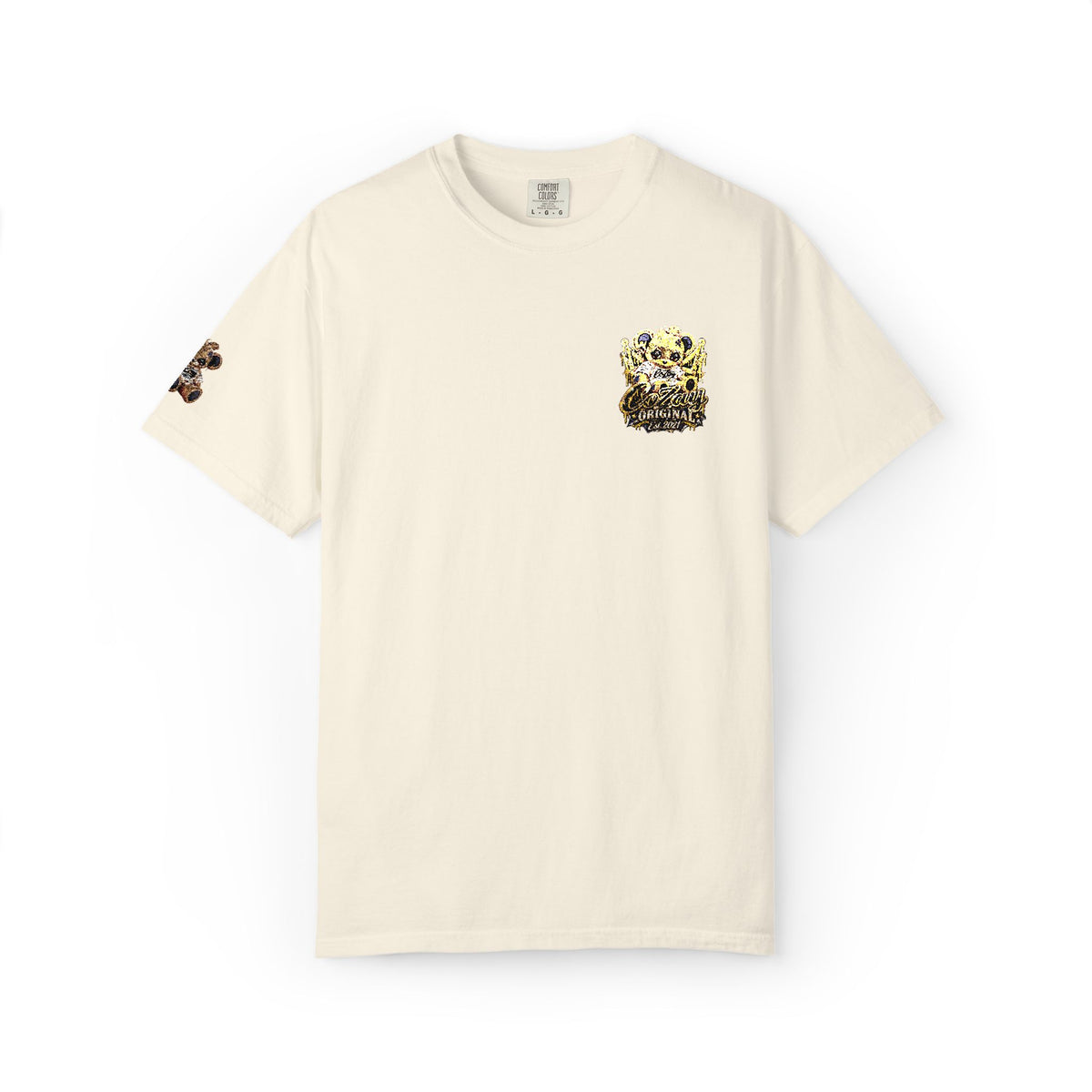 CoZay Orriginal Pocket Bee Graphic T‑Shirt — Honeycomb Pocket Design