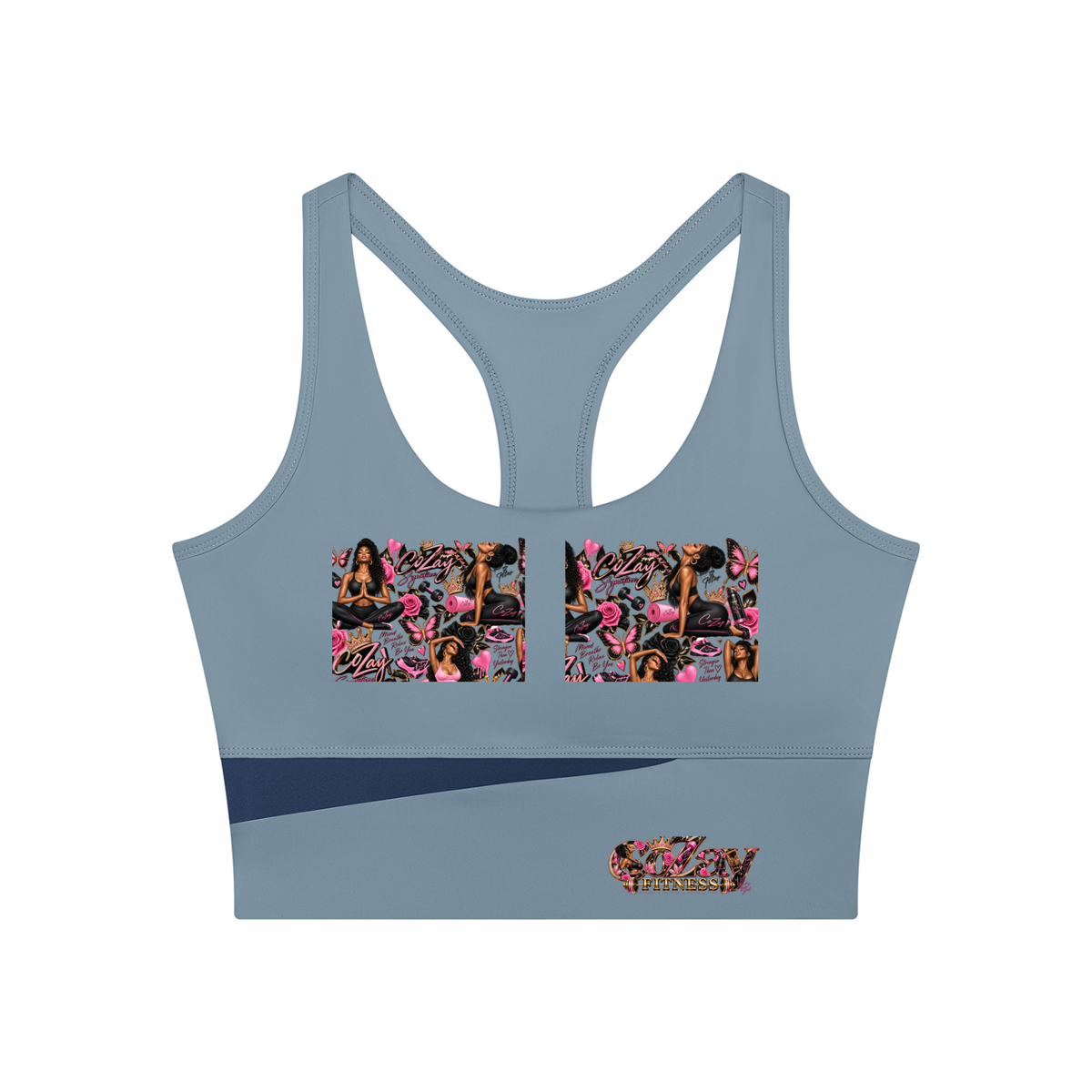 CoZay Signature Women's Color Block Yoga Tank Top
