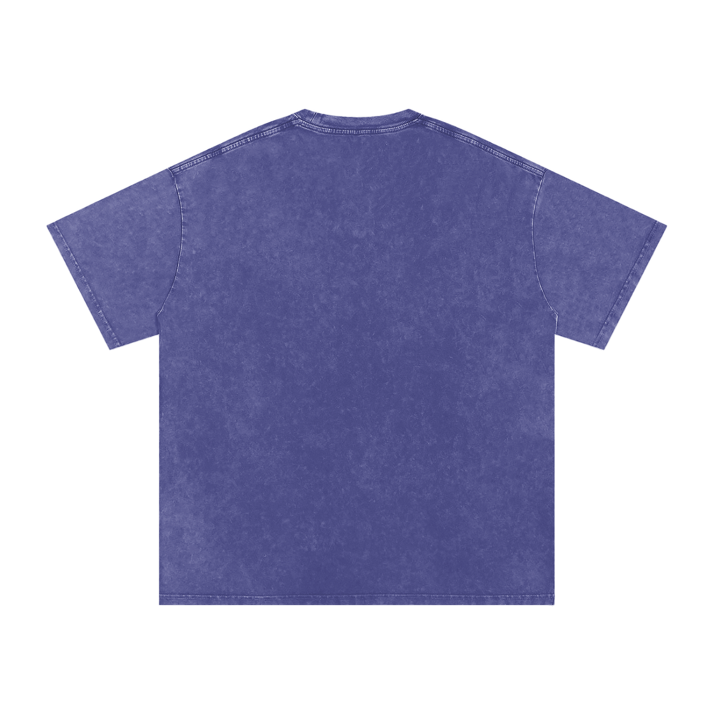 CoZayWeen Pennywise Snow Washed Oversized Cotton T-Shirt