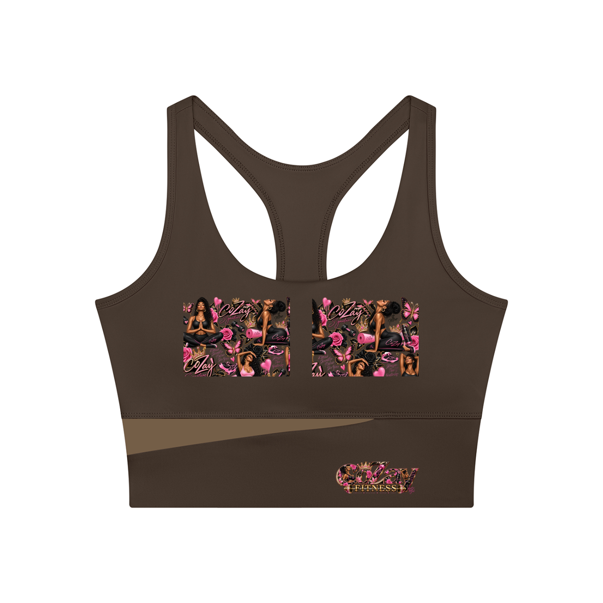 CoZay Signature Women's Color Block Yoga Tank Top