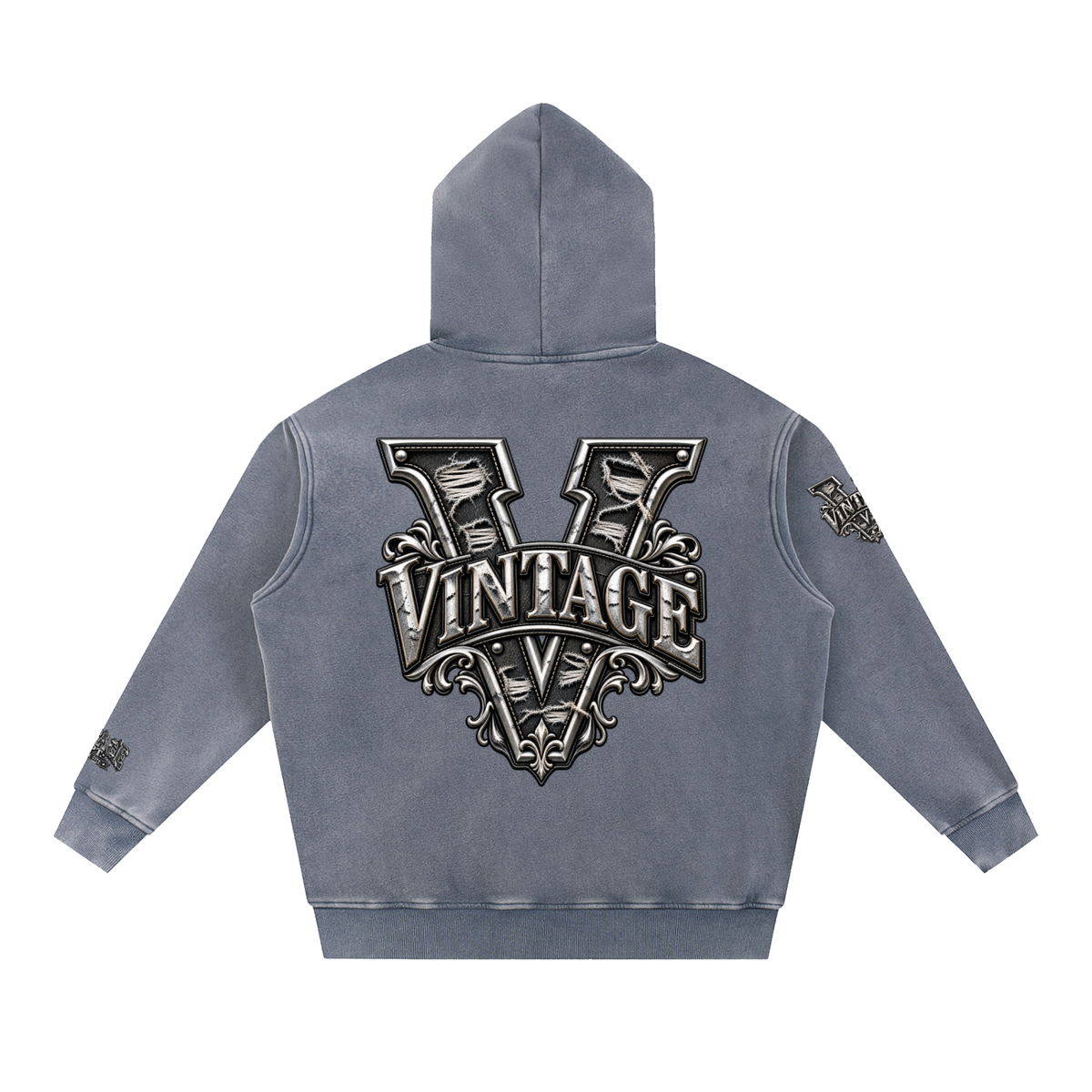 CoZay Original Men's Snow Wash Fleece Oversize Hoodie