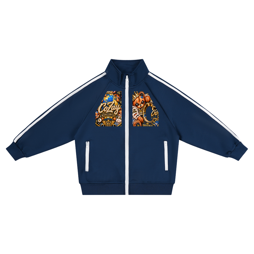 CoZay Original Kids’ Contrast Tape Coach Jacket