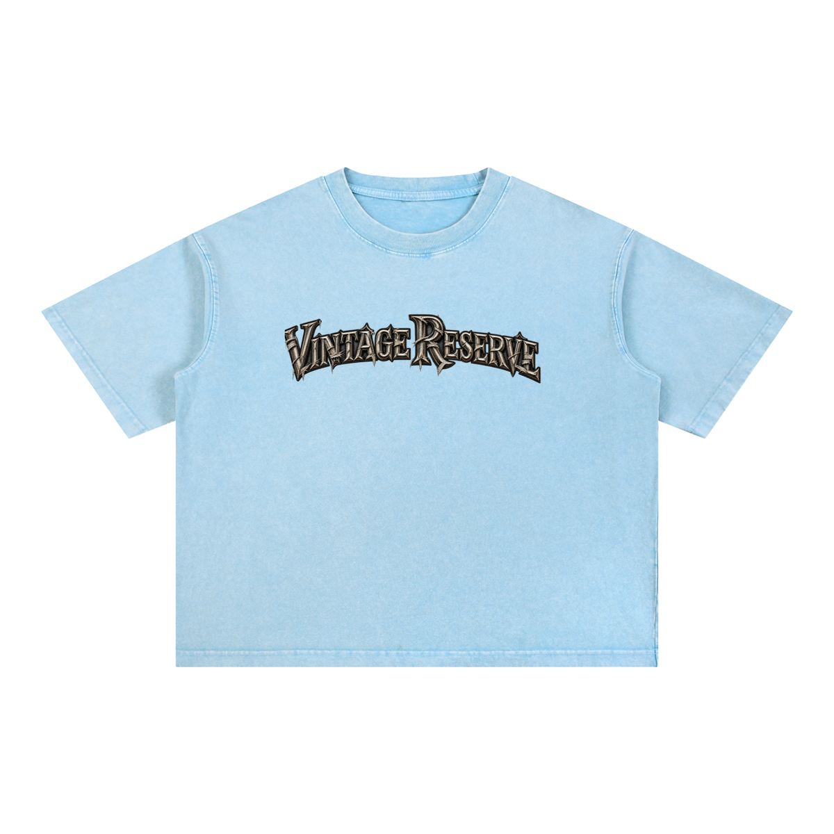 CoZay Vintage Reserve Men's Mineral Wash Boxy Cotton T-Shirt