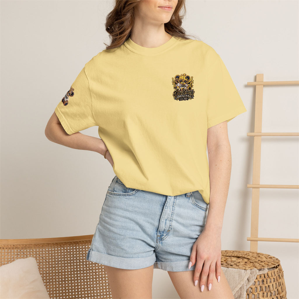 CoZay Orriginal Pocket Bee Graphic T‑Shirt — Honeycomb Pocket Design