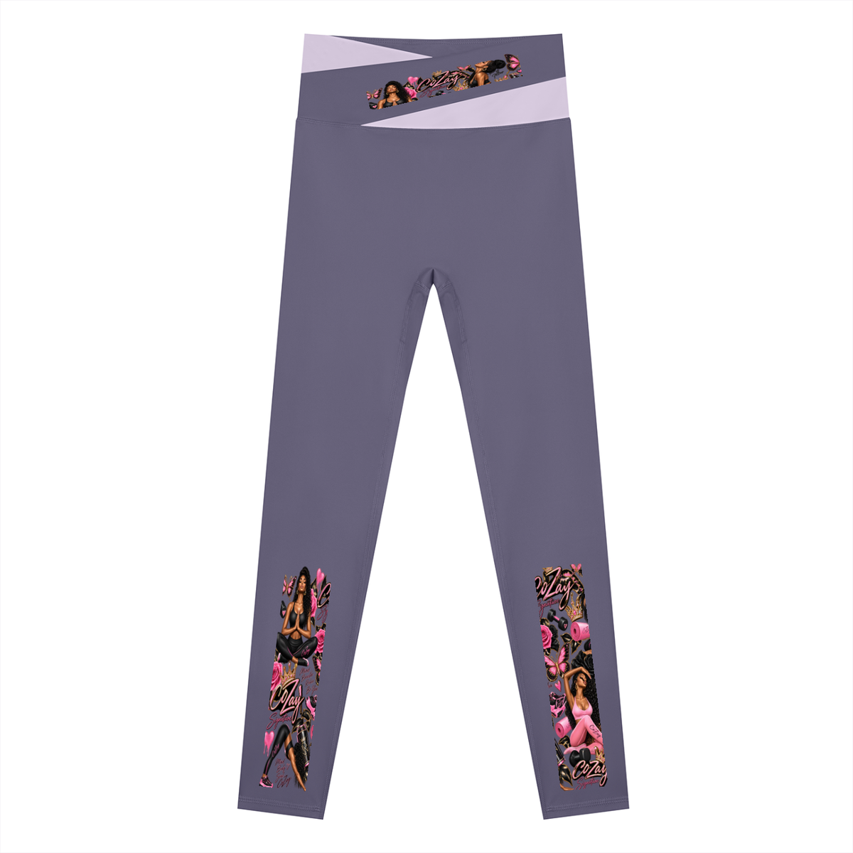 CoZay Signature Women's Color Block Yoga Leggings