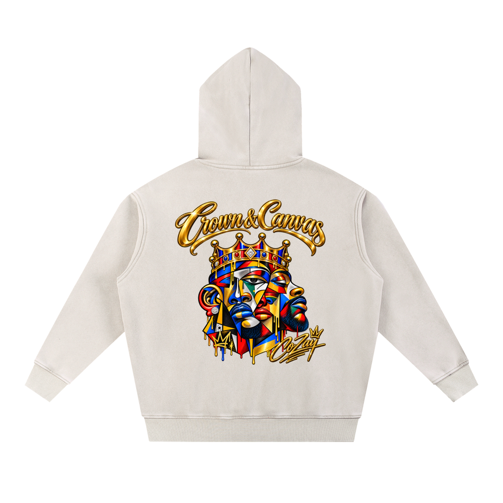 CoZay Original C&C Snow Wash Fleece Oversize Hoodie