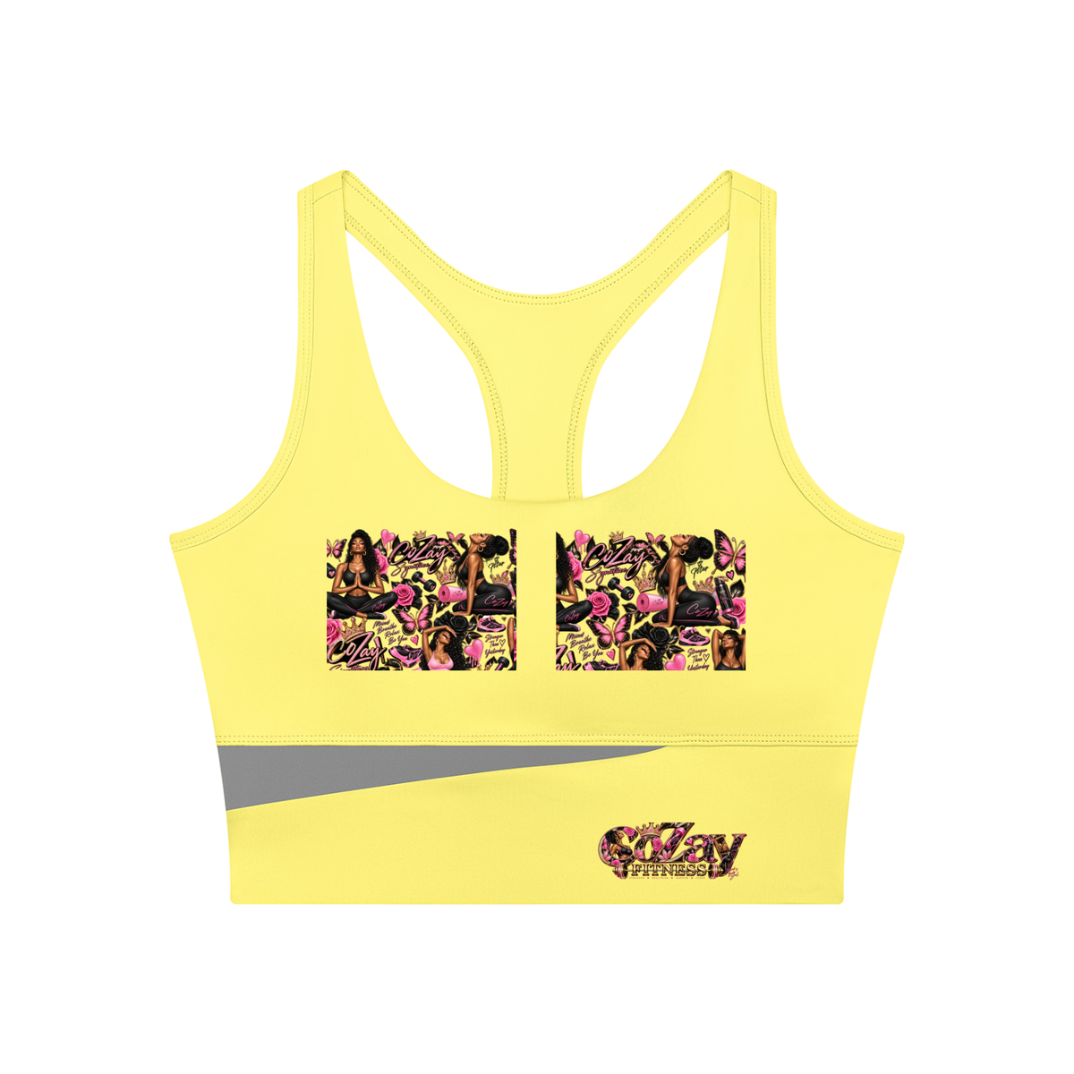 CoZay Signature Women's Color Block Yoga Tank Top