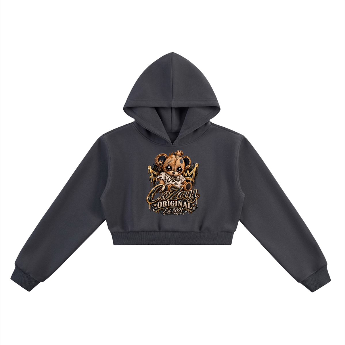 COZAY Original Women's Essential Cropped Hoodie