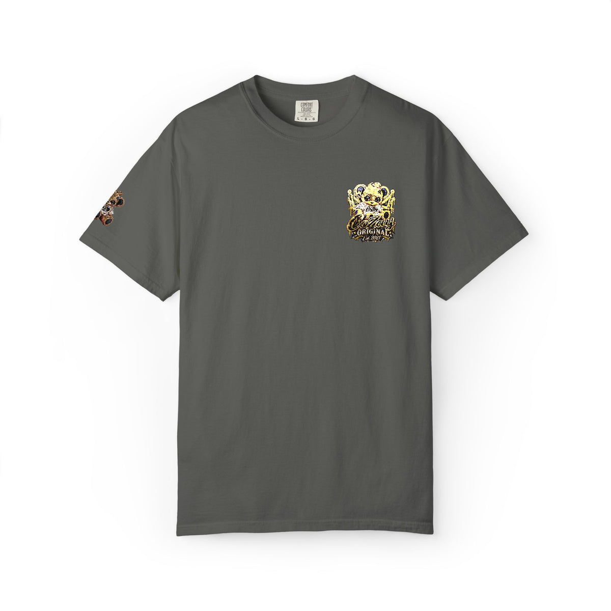CoZay Orriginal Pocket Bee Graphic T‑Shirt — Honeycomb Pocket Design