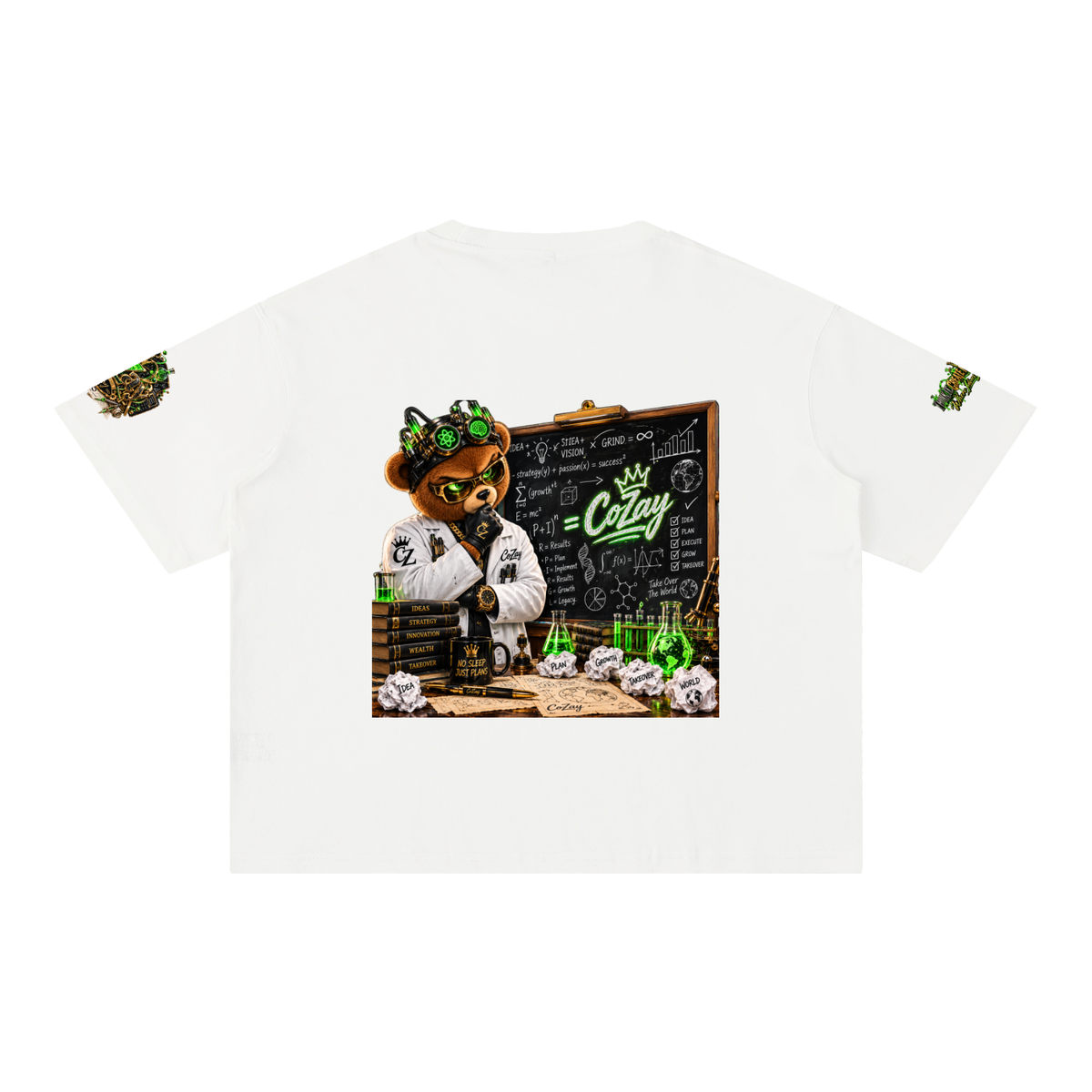 Cozay Signature MS Mineral Wash Boxy Cotton T-Shirt