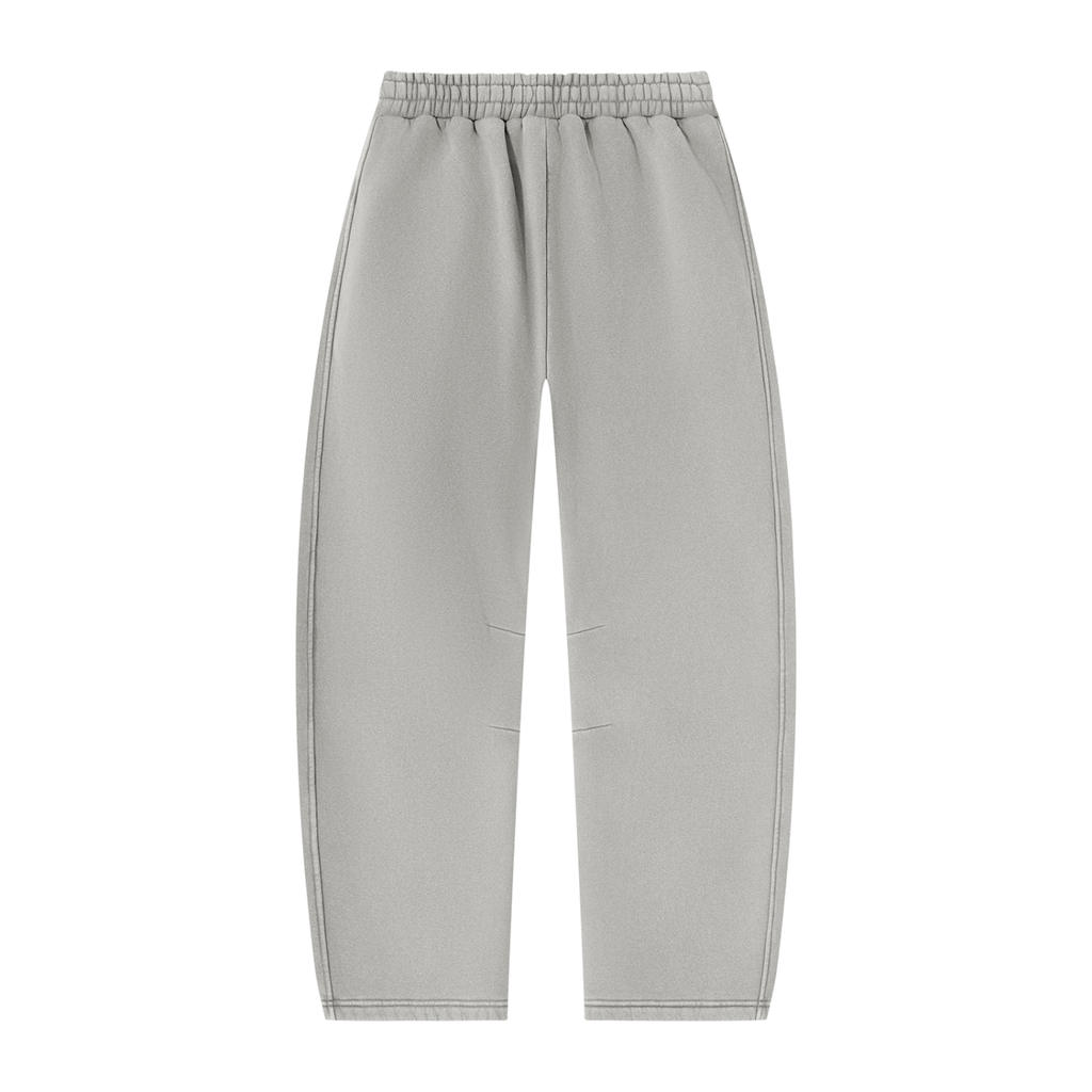 CoZay Cartier Bear Unisex Vintage Wash Barrel Leg Fleece Sweatpants