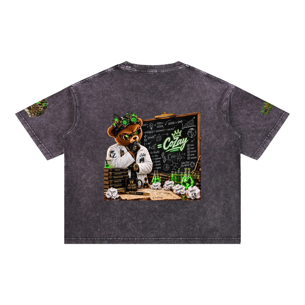 Cozay Signature MS Mineral Wash Boxy Cotton T-Shirt